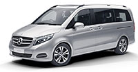 bus & van rental Bucharest: MERCEDES V CLASS 7 SEATS