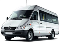 bus & van rental Bucharest: MERCEDES SPRINTER 16-20 SEATS